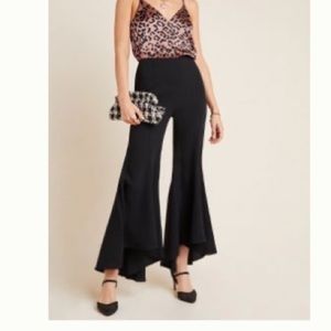 Zinnia Flared Trousers - Anthropologie NEW